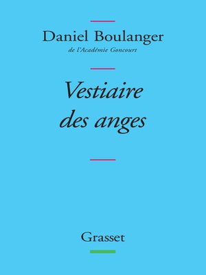 cover image of Vestiaire des anges
